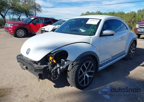 2016 Volkswagen Beetle 1.8T Dune из США, поврежденный, VIN 3VWS17AT8GM632868